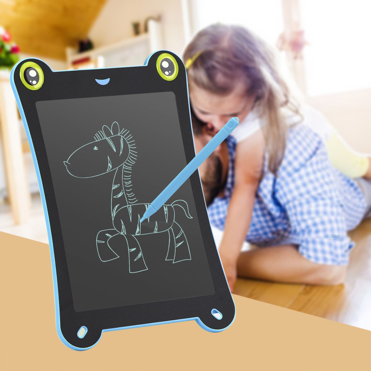 8,5-inch newyes LCD Tablet With écriture-electronics Board – For Office And School Children Drawing and Writing Tablet Frog-blue — view 4