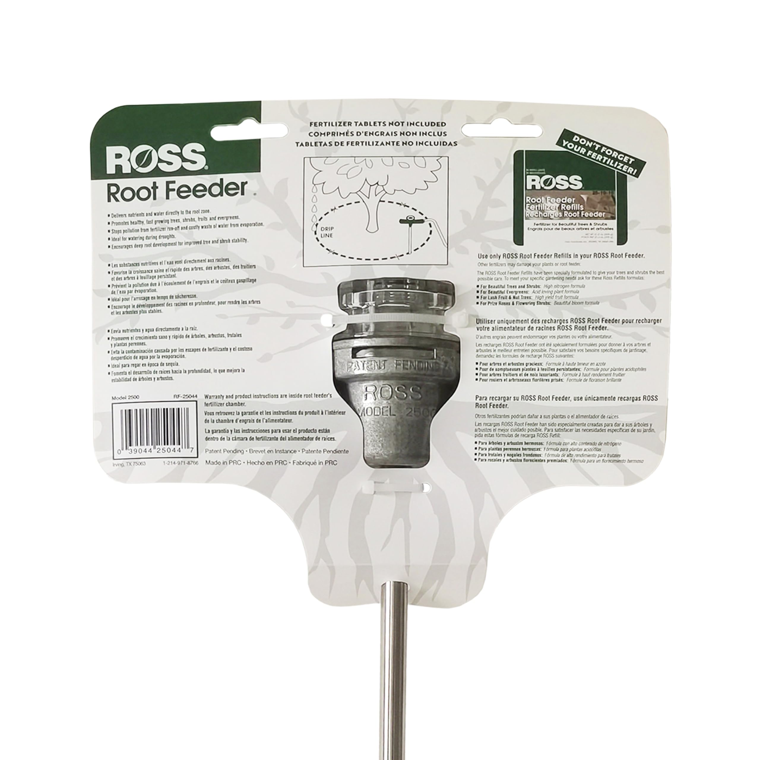 【Y】 Amazon.com: Ross Heavy Duty Metal Root Feeder, Deep Root Watering