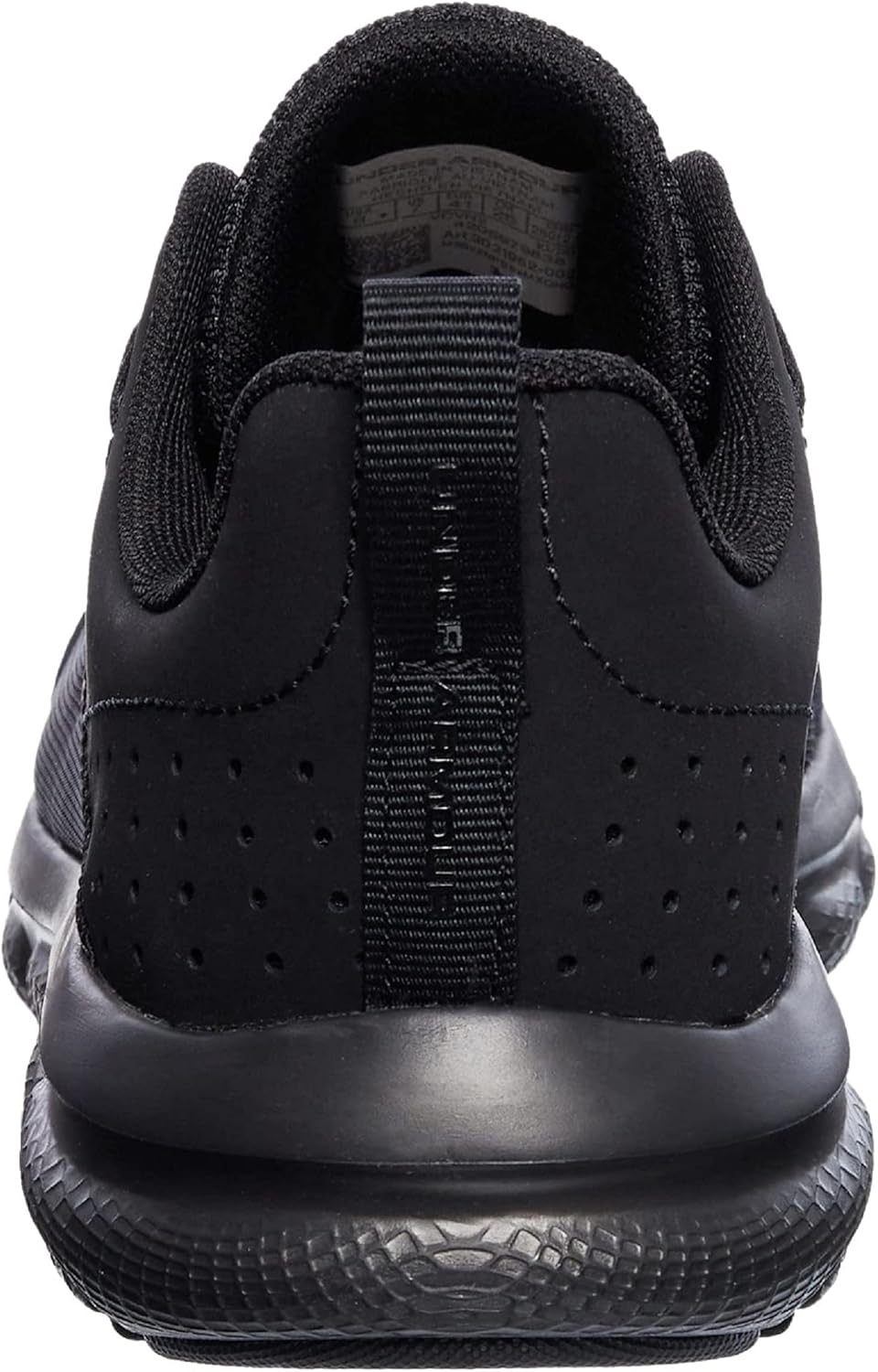 Under Armour Men's Charged Assert 8 Running Shoe 7 X-Wide Black (002)/Black