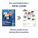 Avery Diskette Label - 3.5" Length - 15/Sheet - Removable - 375 / Box - White – view 2