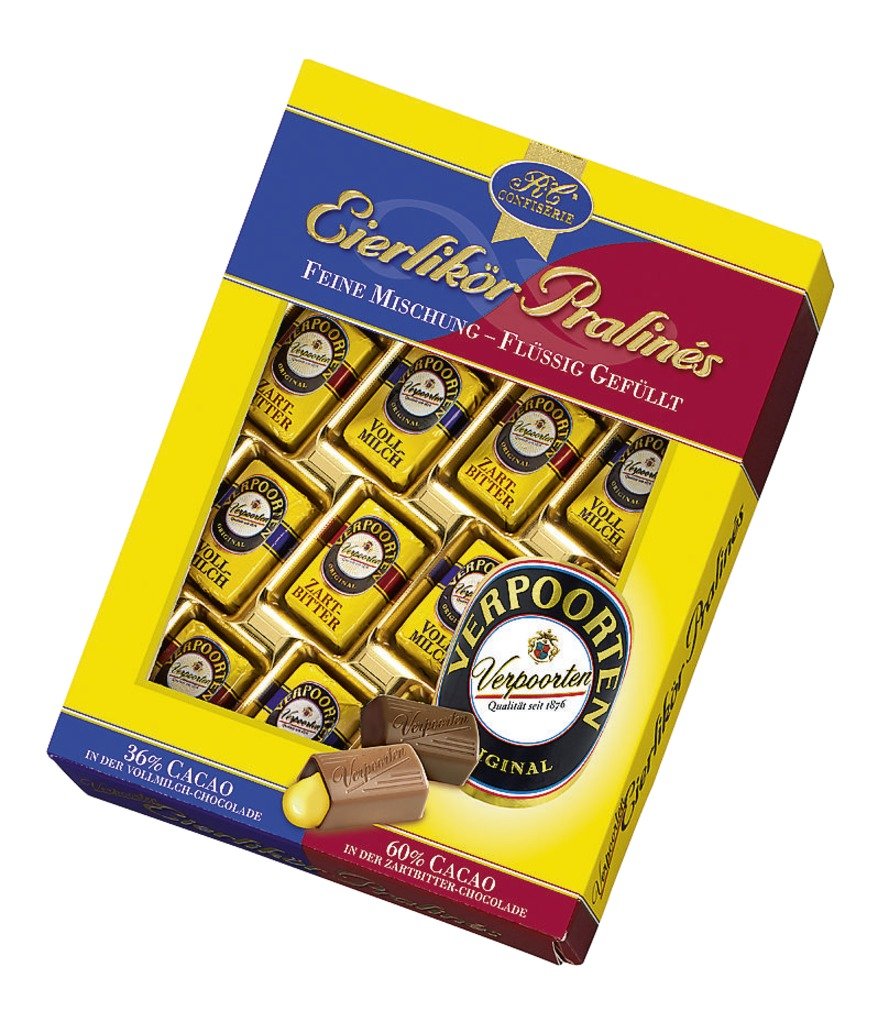 Verpoorten Minis Eierlikör-Trüffel in Vollmilch-Chocolade, 110 g
