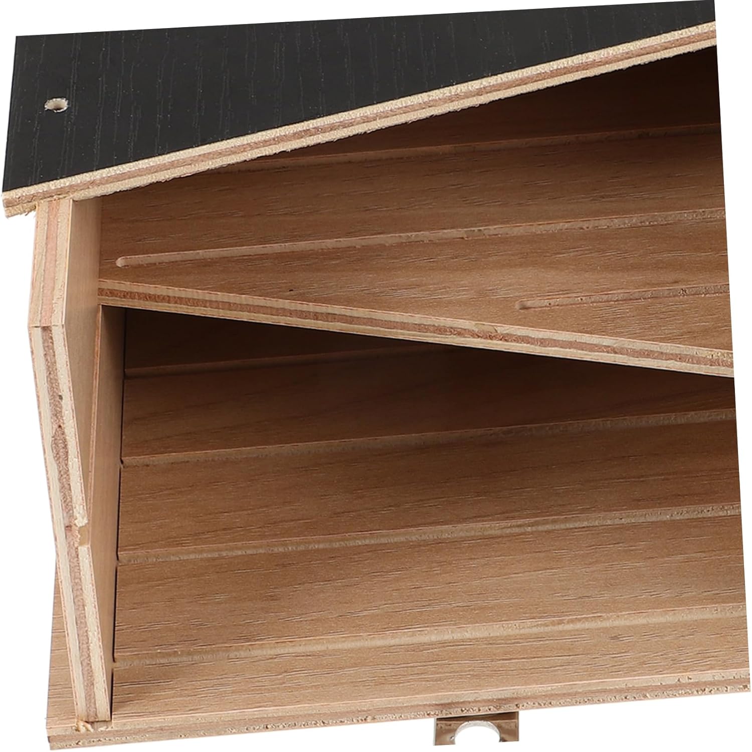 Bat Shelter Bat House for Outdoor Use Easy to Install for Courtyards and Gardens Weatherproof Habitat Double Chamber Design