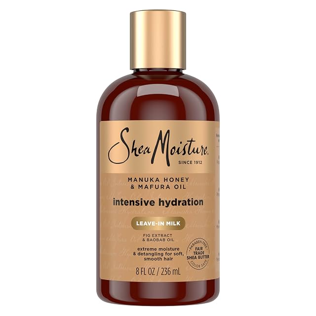 SheaMoisture Hydration Hair Milk Manuka Honey and Mafura Oil for Dry Hair to Hydrate and Style Hair 8
