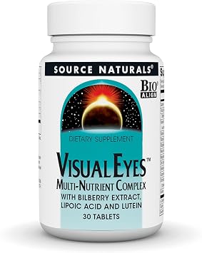 Source Naturals Visual Eyes - 30 Tablets