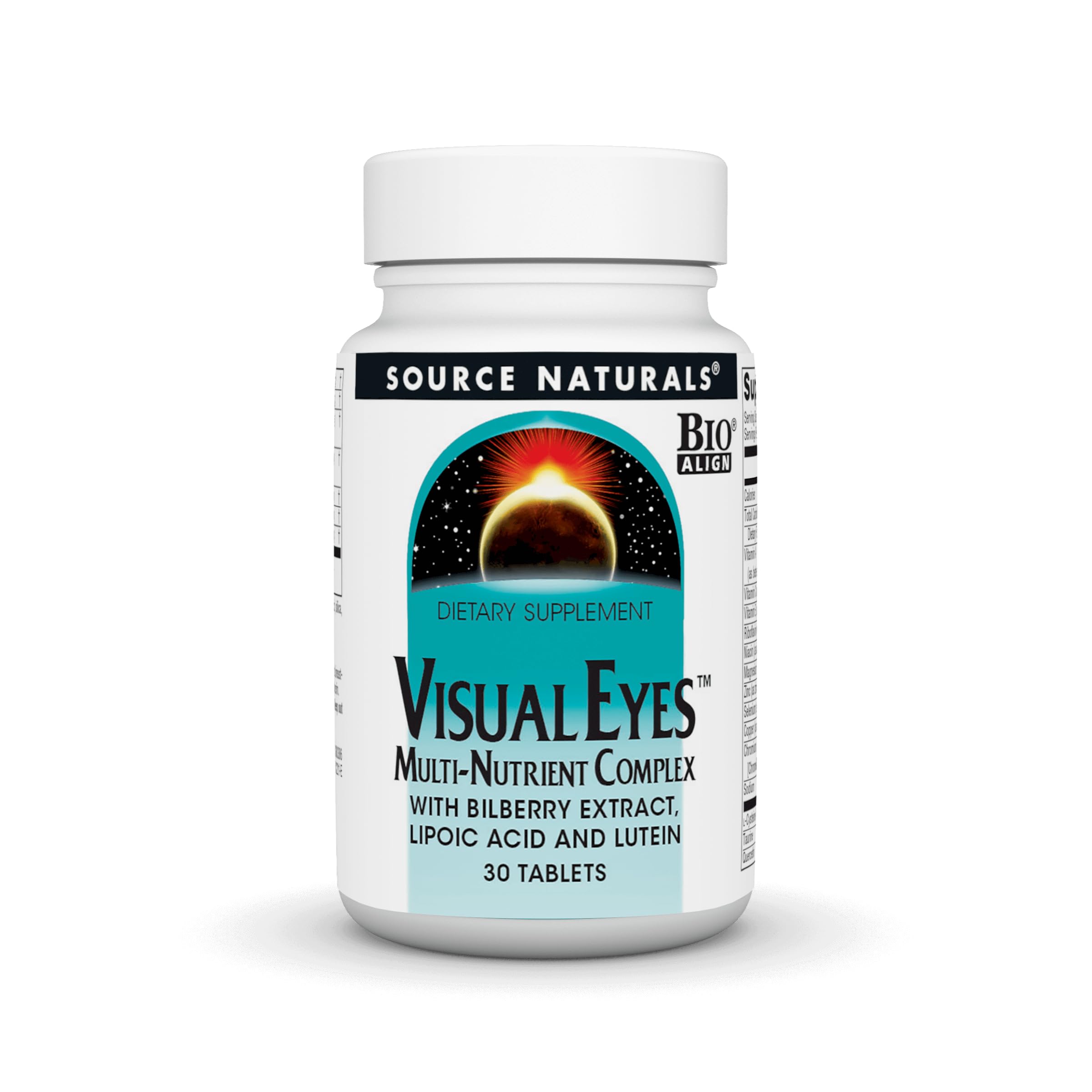 Source Naturals Visual Eyes - 30 Tablets 30 Count (Pack of 1)