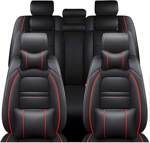 Miniatura 7 de Fundas de asiento de automóvil para Mercedes-Benz GLS 550 2017-2019, 7 fundas de cuero para asientos, fundas de asiento delantero y trasero,