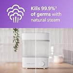 Philips Avent Baby Bottle Sterilizer and Dryer Premium, Removes 99,9% of Bacteria, Chemicals Free, Capacity 6 Bottles/Teats/Accessories, Modular Space Saving Design, Model SCF293