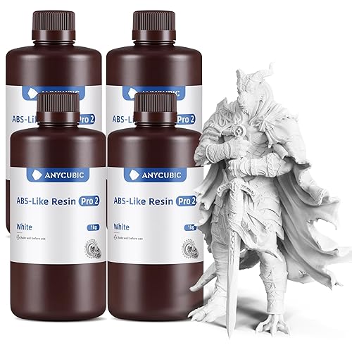 Vista 43 de ANYCUBIC ABS Like Resin Pro 2, resina de impresora 3D 8K mejorada con mayor resistencia y dureza, alta precisión, bajo olor, amplia compatibilidad