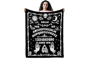 Ouija Board Blanket - Witch Gothic Throw