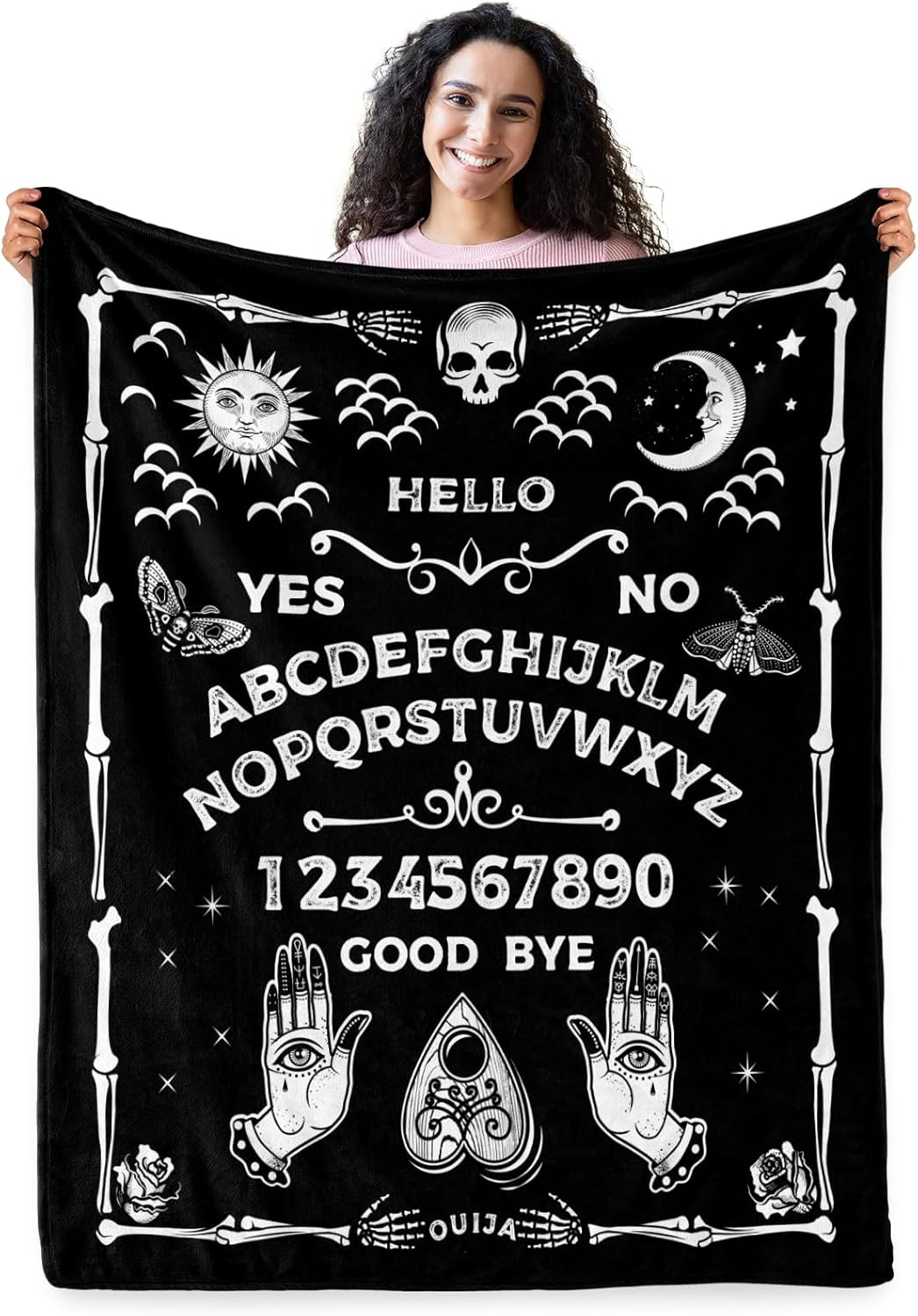 Manta De Gran Tamaño Con Capucha Para Mujer, Manta De Búho Nevado Para Adultos, Manta Sherpa Snuggle Regalos Para Cumpleaños, Blanco, 160x130cm