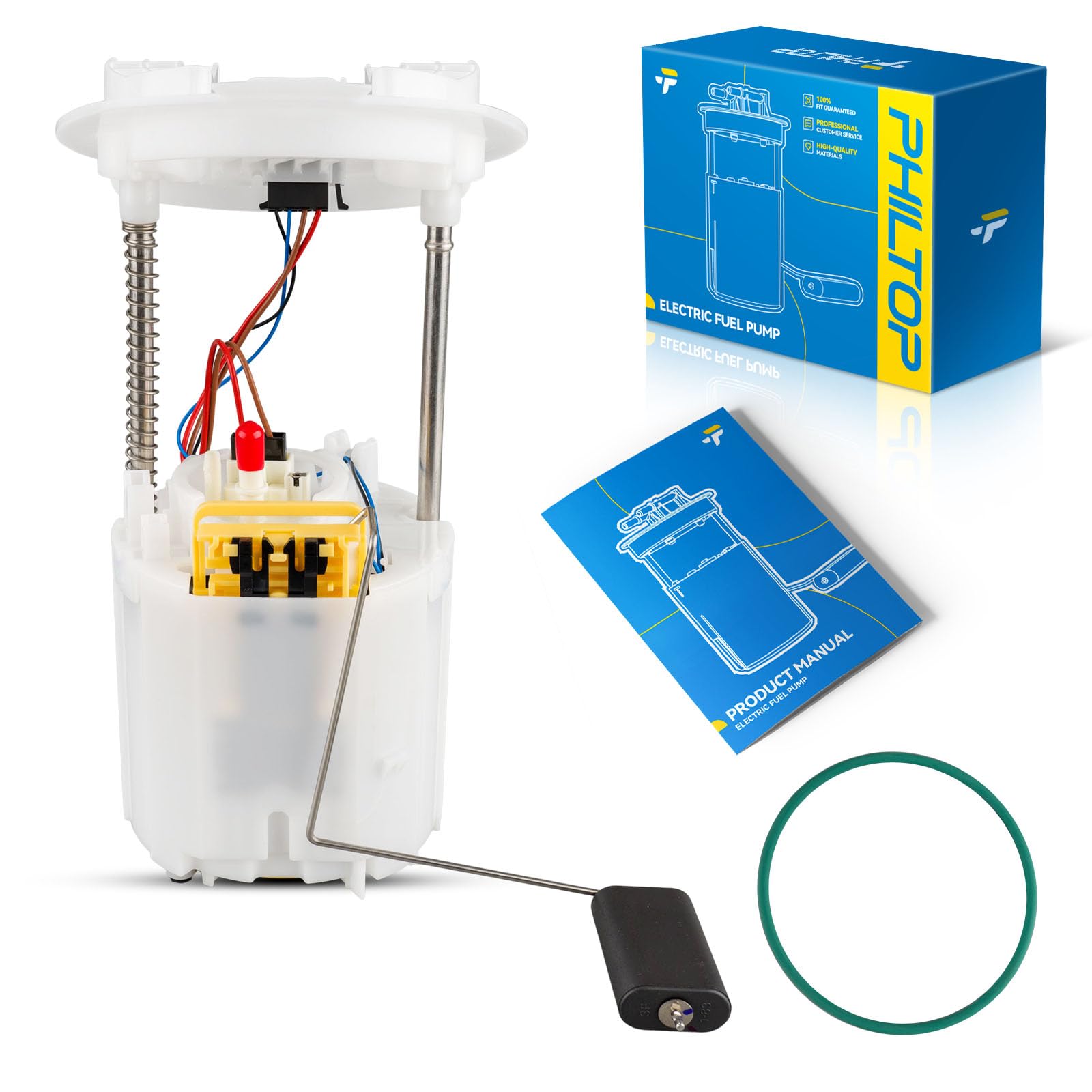 PHILTOP Electric Fuel Pump Assembly FG1052 for Charger, Challenger, 300