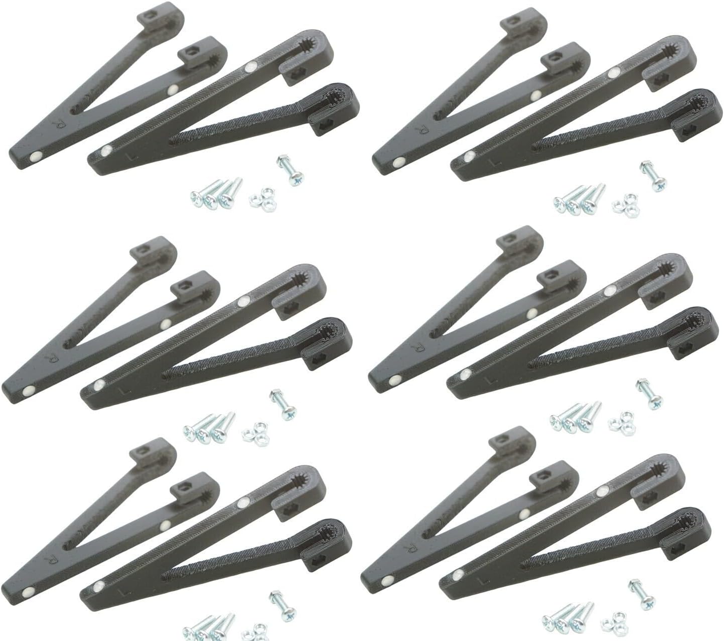 Half Shelf Clips for Detolf - Add Shelves/Change Shelf Height Type B, Item Package Quantity: 6 Half Shelf