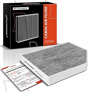 A-Premium Cabin Air Filter with Activated Carbon Compatible with Audi A4 2009-2016, A4 allroad 2013-2016, A4 Quattro, Q5, A5, A5 Quattro, allroad, RS5, S4, S5, S5 Sportback, SQ5 & Porsche Macan