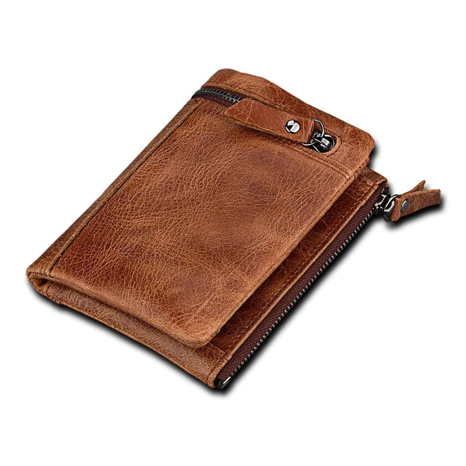 Portefeuille homme vintage cuir véritable haut de gamme et porte-cartes