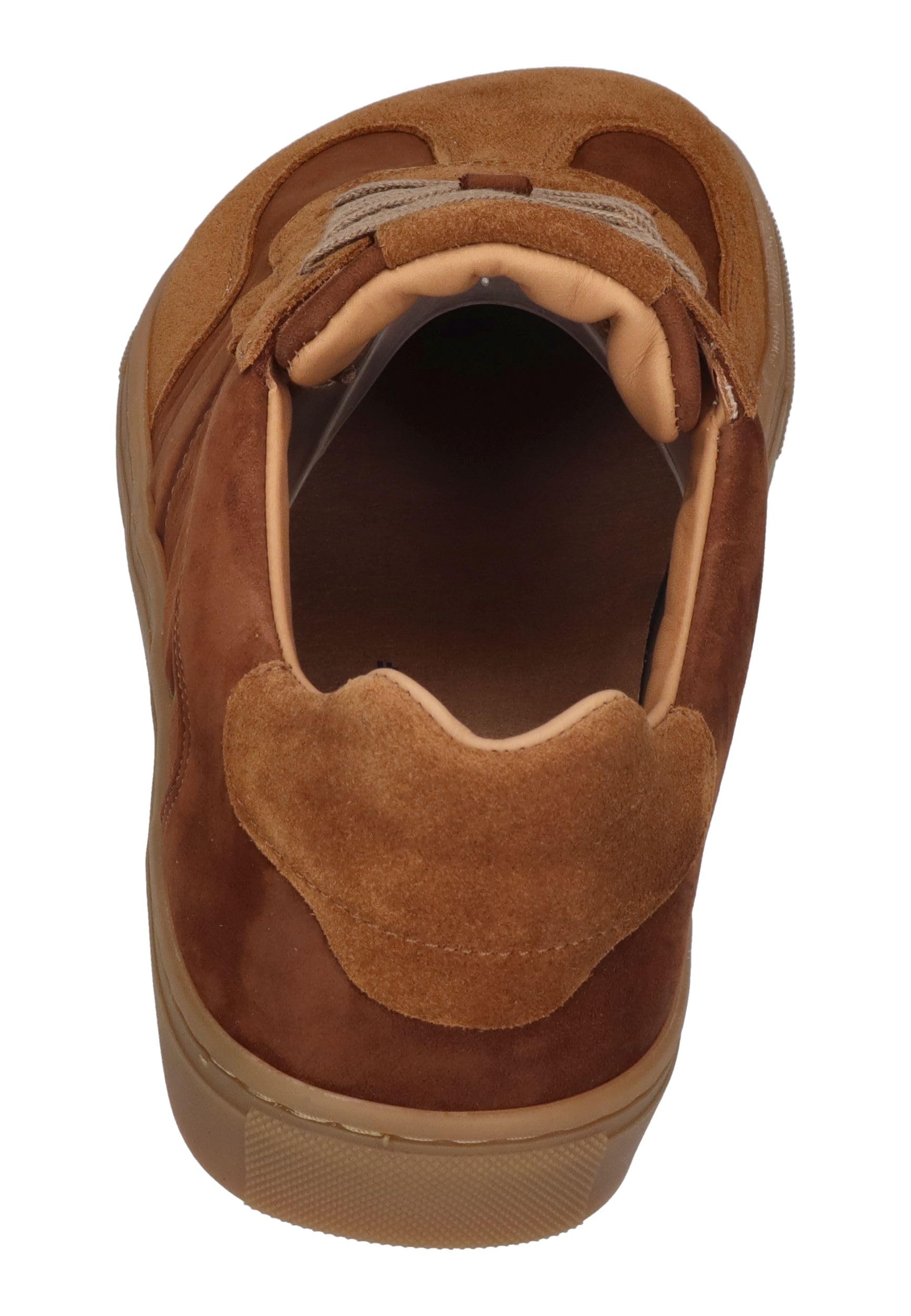 KOEL Barefoot Herren Sneakers Helio Suede Cognac
