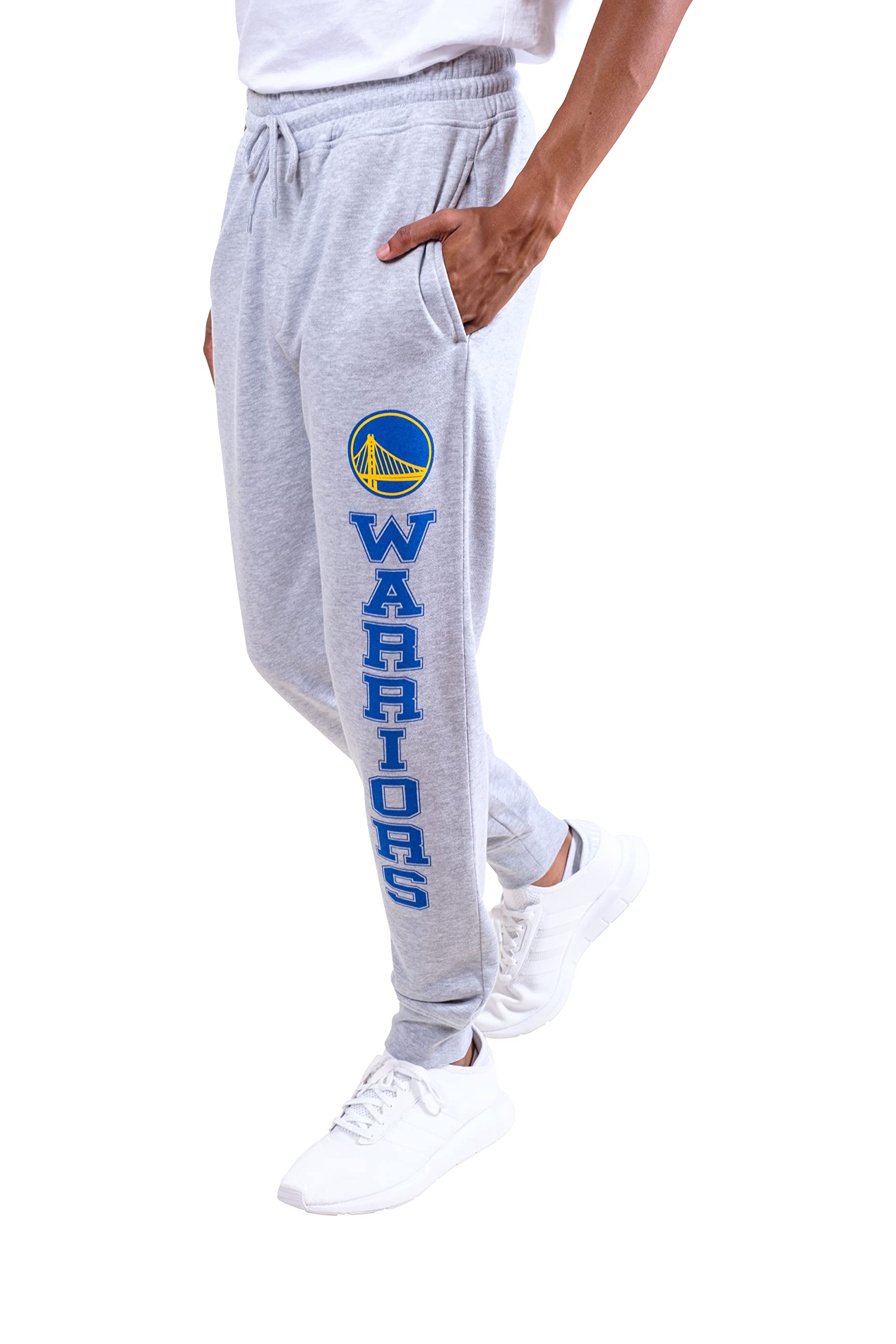 Ultra Game Team Jogger Pants Pantaloni da Uomo Active Basic Soft Terry, Carbone Heather, XL