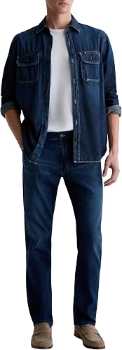 AG Adriano Goldschmied, Men's, Everett Slim Straight Jean, Armonia, Size: 31, In