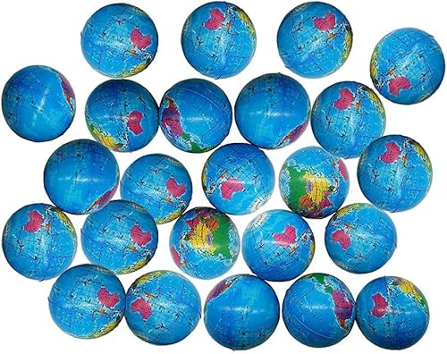 Miniatura 6 de Sohapy Mini bolas de estrés de globo exprimibles de 2.48 pulgadas, bolas aliviadoras de tensión, recuerdo de fiesta, bola de globo de poliuretano