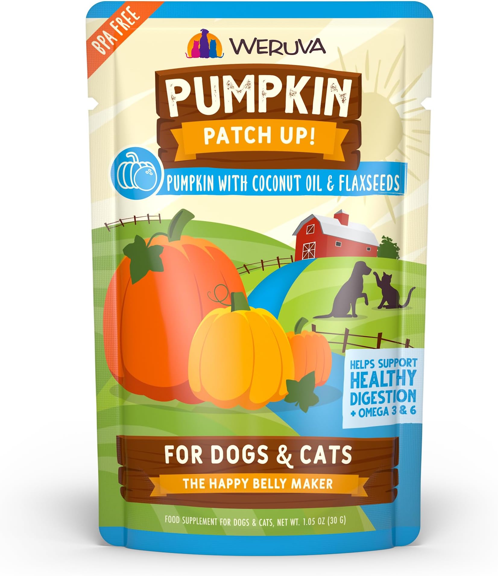 Pumpkin Patch Up! Pumpkin Pouches for Dogs & Cats