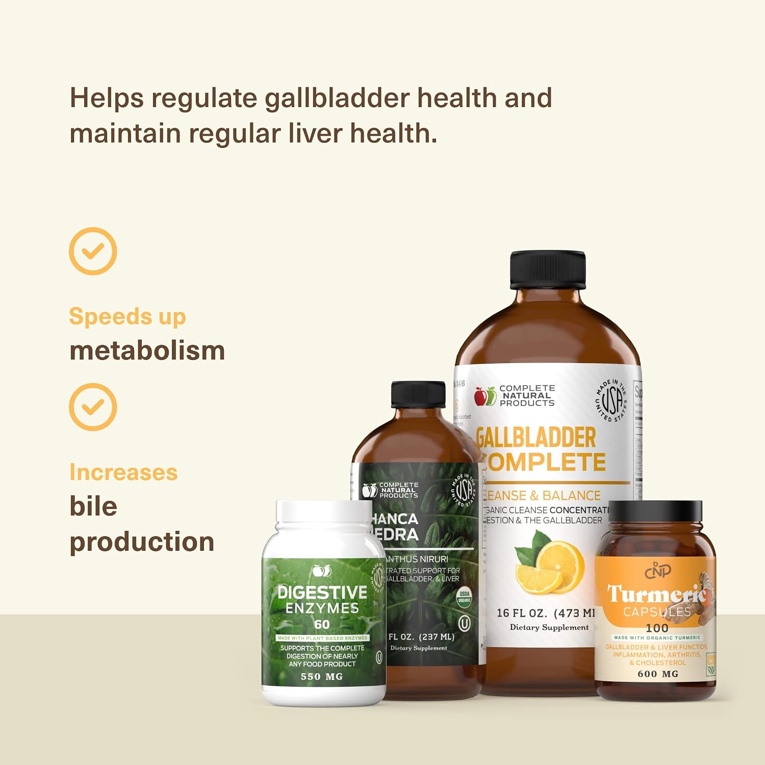 Gallbladder Complete Bundle - Full Gallbladder Cleanse Support