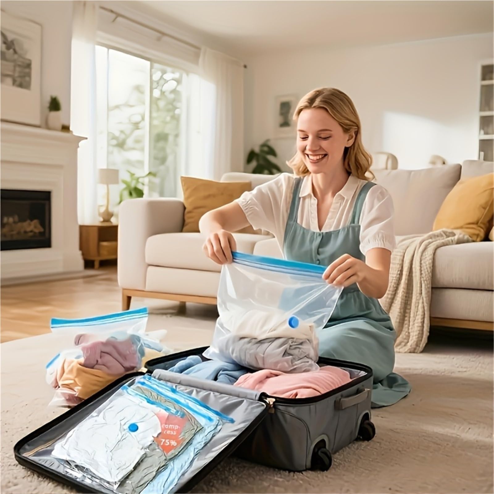 Bolsas de Compresión al Vacío Juego de bolsas compresión al vacío 8/11 piezas