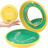 Vista 9 de HEMILAB® Estuche para Retenedor, Estuche Delgado para Alineador con Espejo, Compatible con Invisalign, Bonita Caja Ortodóntica para Retenedor