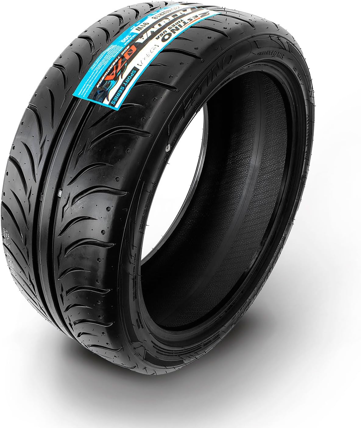 265/35R18 fits ZESTINO711620920073 ACROVA 07A Tire 94W SL Black Wall 300 AA A Passenger High Performance