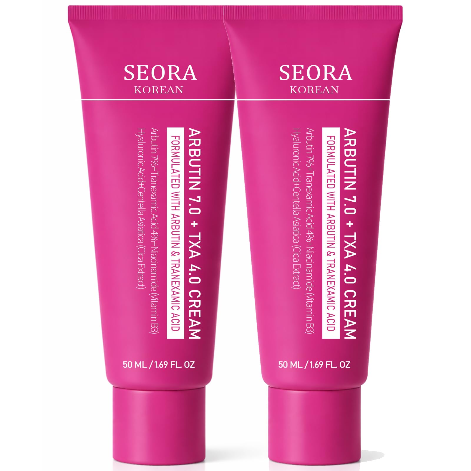 Seora Korean Brightening Facial Cream with Arbutin and Tranexamic Acid