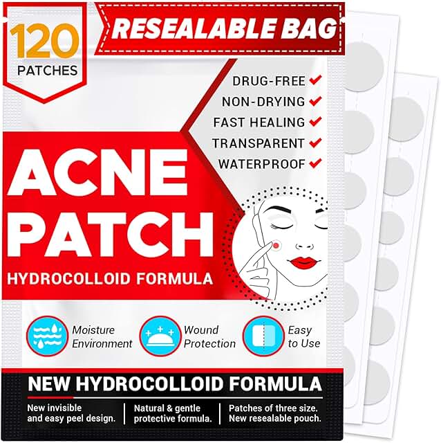 hydrocolloid bandages for acne