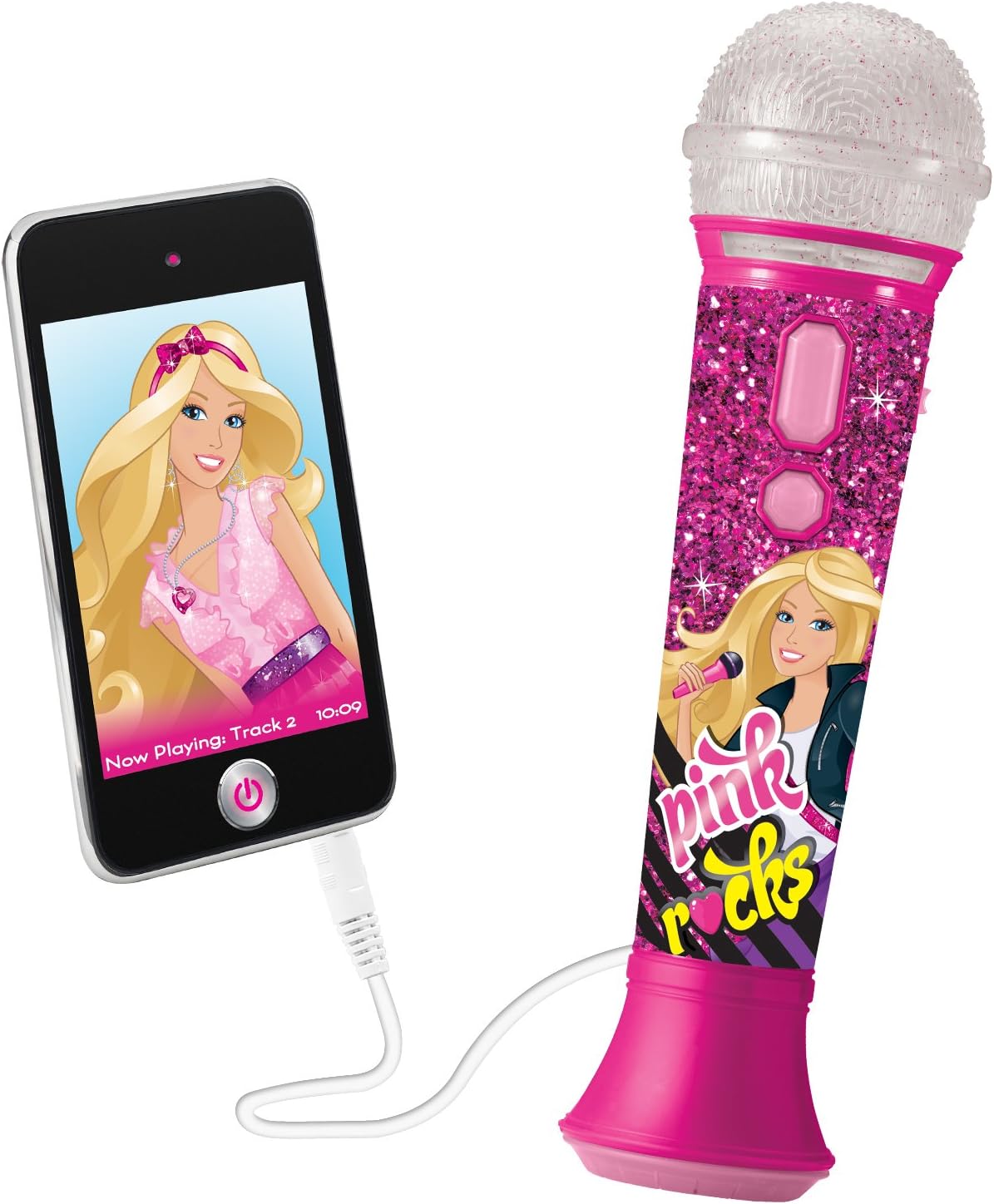 Barbie Singing Star Microphone - Pink Rocks