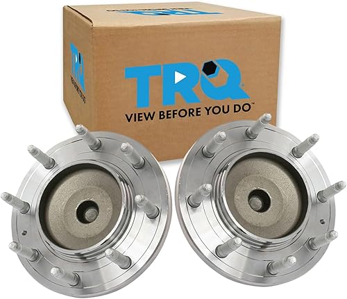 Miniatura 58 de TRQ Par de conjunto de cubo de cojinete de rueda delantera izquierda derecha, 2 piezas compatible con Lexus GX460 2003-2009 GX470 2003-2023 Toyota