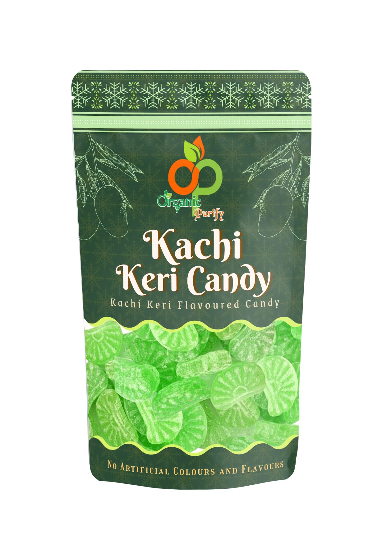 Organic Purify Kachi Keri Drops (Kachi Keri Candy) Khatti Mithi Keri Candy 900GM
