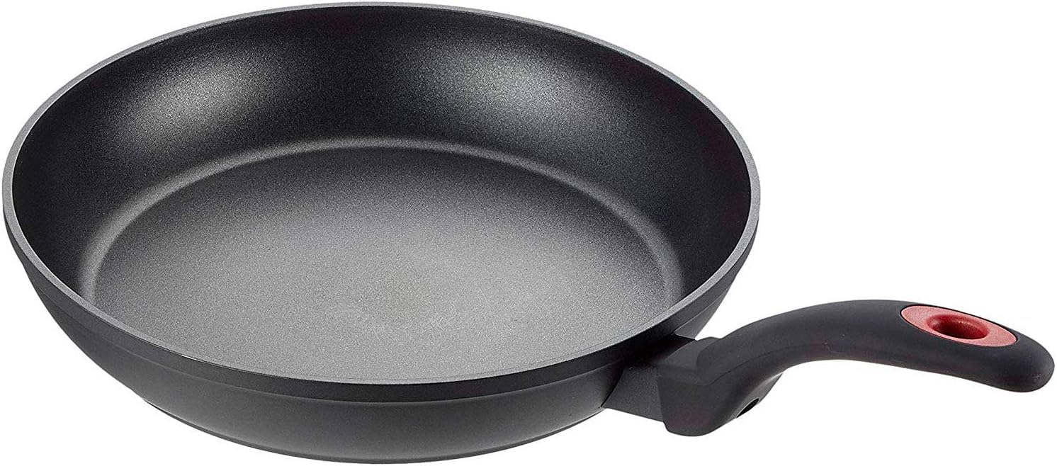 WECOOK! Ecostone Forged Aluminium Frying Pan, 24 cm, Induction, 2 Layers, Non-Stick XYLAN Plus Eco Friendly PFOA 4 mm Thick, Suitable for All Cookers, Hobs, Gas, Dishwasher