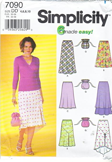 a line skirt pattern simplicity