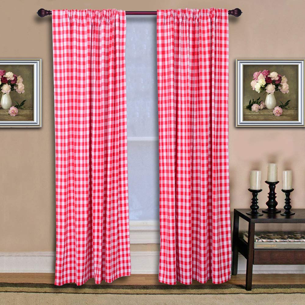 Red French Country Curtains Curtains & Drapes 2023