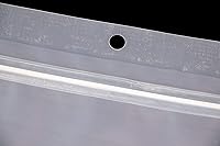 Vista 3 de Bolsas con cremallera de cámara de vacío - 4 Mil - 1000/CS - Relleno inferior con orificio para colgar (8 x 12)