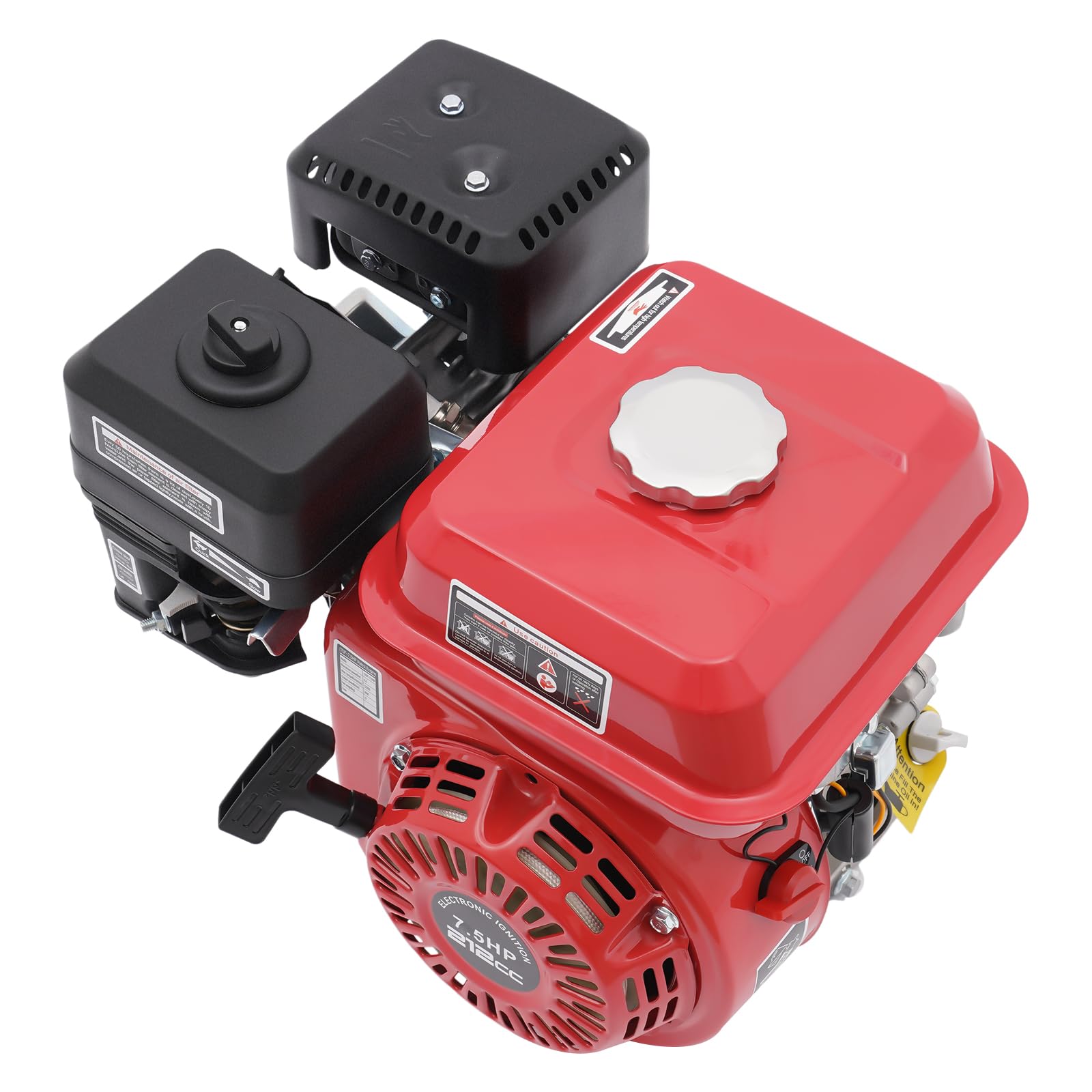Motore a 4 tempi, benzina 7,5 CV, Kart Engine, generatore portatile a gas, generatore di corrente per idropulitrici Go-karts e altro ancora