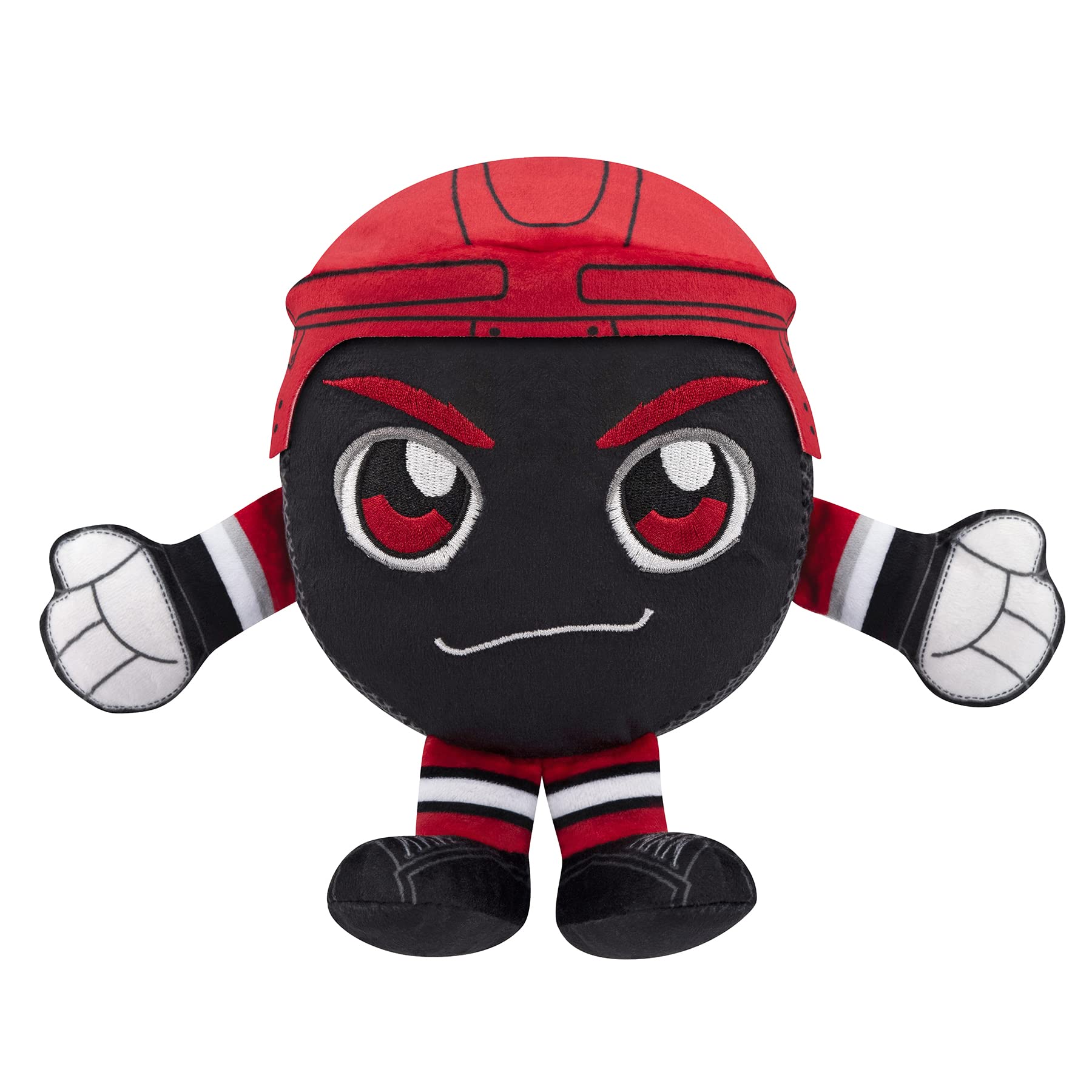 Bleacher Creatures Carolina Hurricanes 8" Kuricha Hockey Puck Sitting Plushies- Soft Chibi Inspired Plush