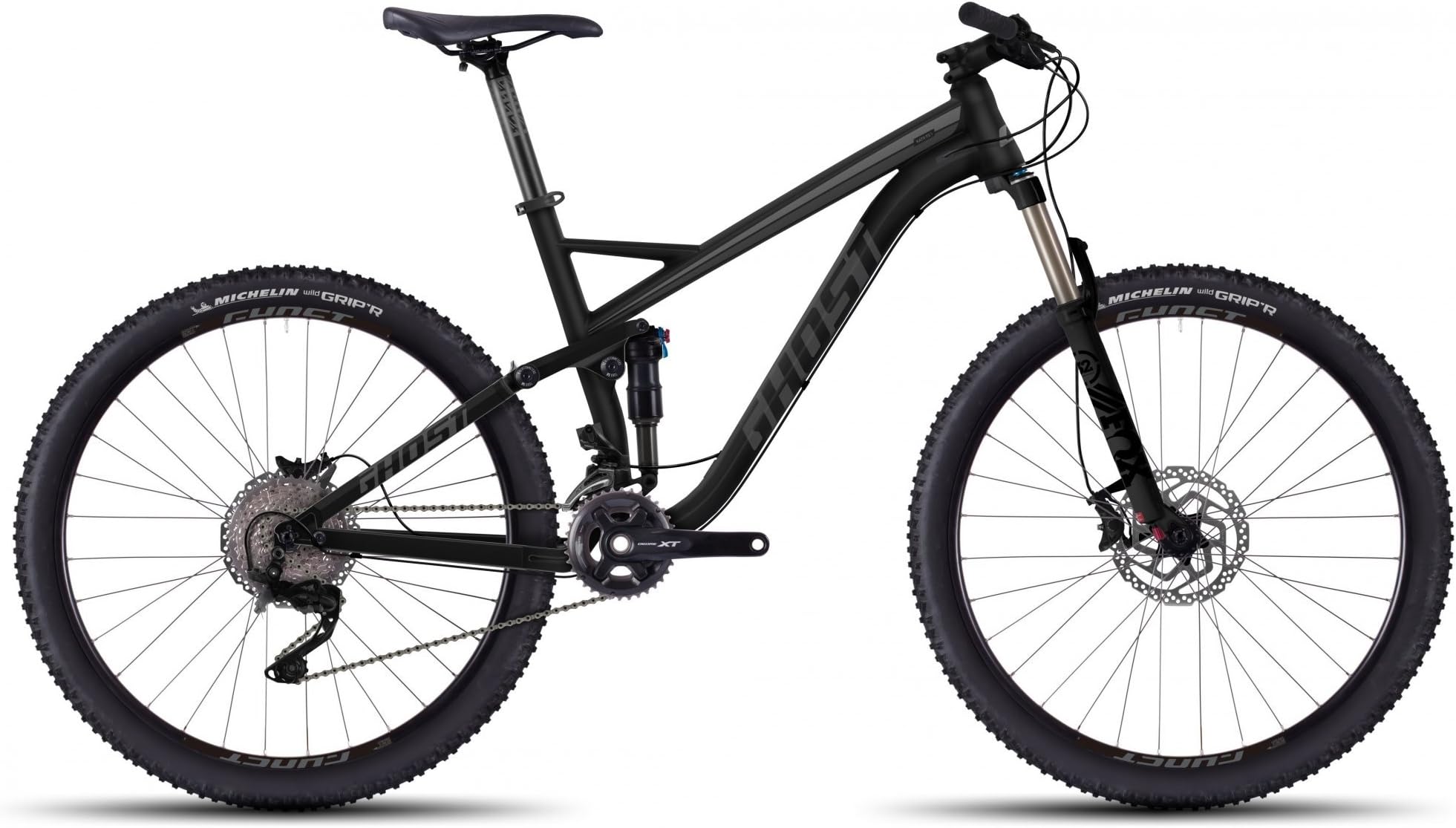 Ghost Kato FS 5 MTB Fully 27,5" grey/black Frame size 42 cm 2016 Full suspension enduro bike