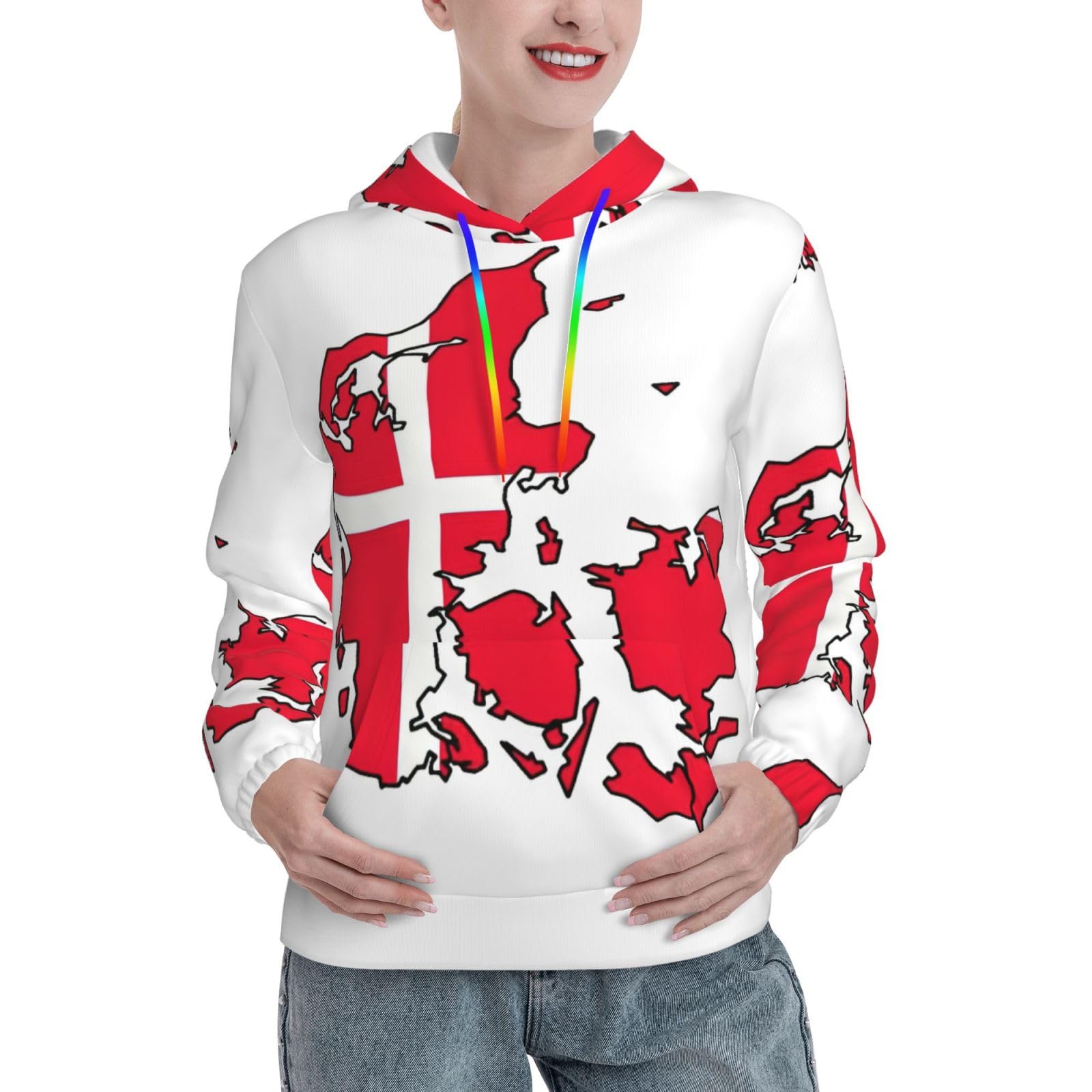 Sweat à capuche Danemark femme EdWal fini les pulls amples sans forme - 8