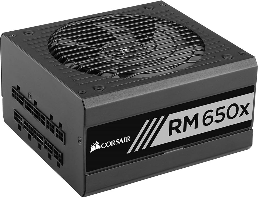 CORSAIR RM650X Series, 80+ Gold Certified 650W Fully Modular Power Supply thumbnail 2