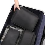 BAGAIL 8 Set Packing Cubes Luggage Packing Organizers for Travel Accessories