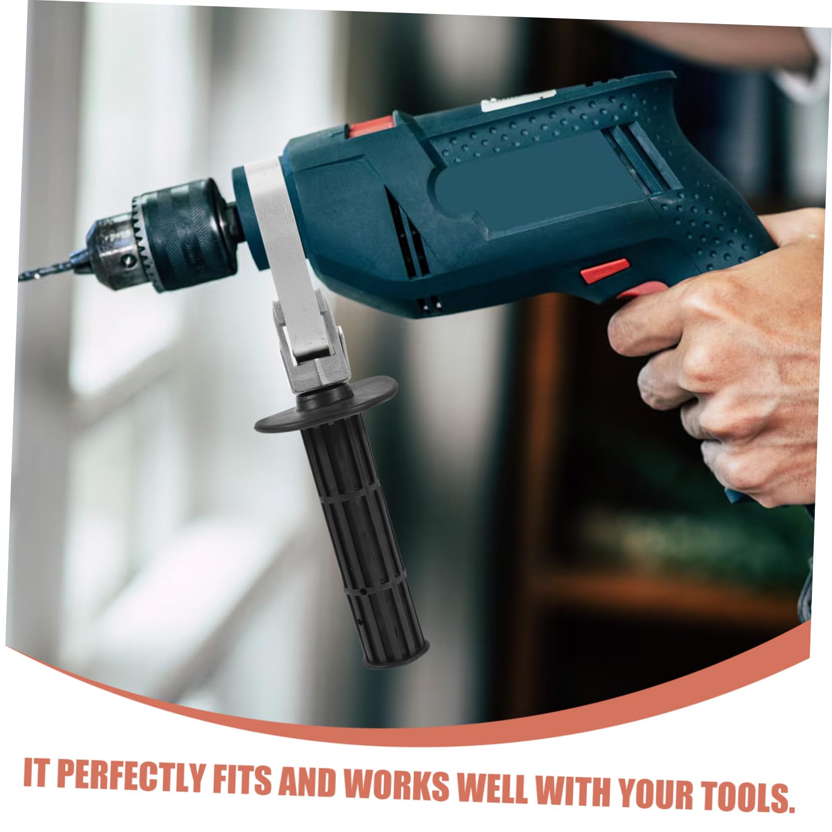 IWOWHERO Impact Drill Parts 26mm Hollow Handle for Electric Hammer and Drill Construction