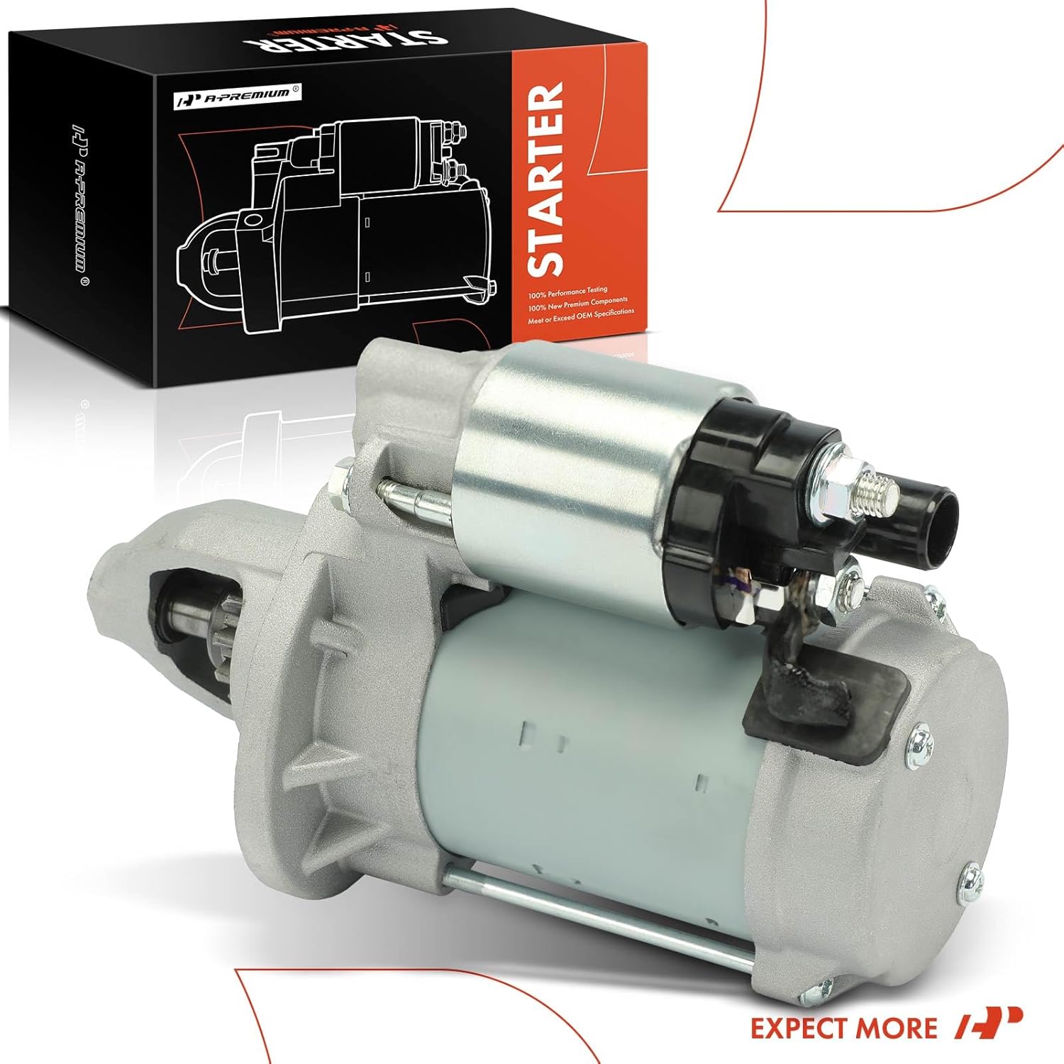 A-Premium Starter Motor Compatible with Ram 1500 2013 2014 2015 2016 3.6L, 12V 1.7KW 11-Teeth Clockwise, Replace# TN428000-9720, 428000-9720