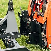 Vista 7 de Titan Attachments Adaptador de Enganche Rápido de 3 Puntos, Universal de Tamaño Completo, Compatible con Implementos Cat 1, Capacidad