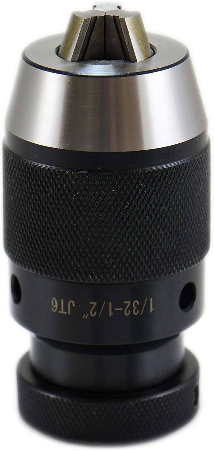 Shars 1/32-3/8" Heavy Duty Keyless Drill Chuck, JT33 Taper Mount 202-5012 ]