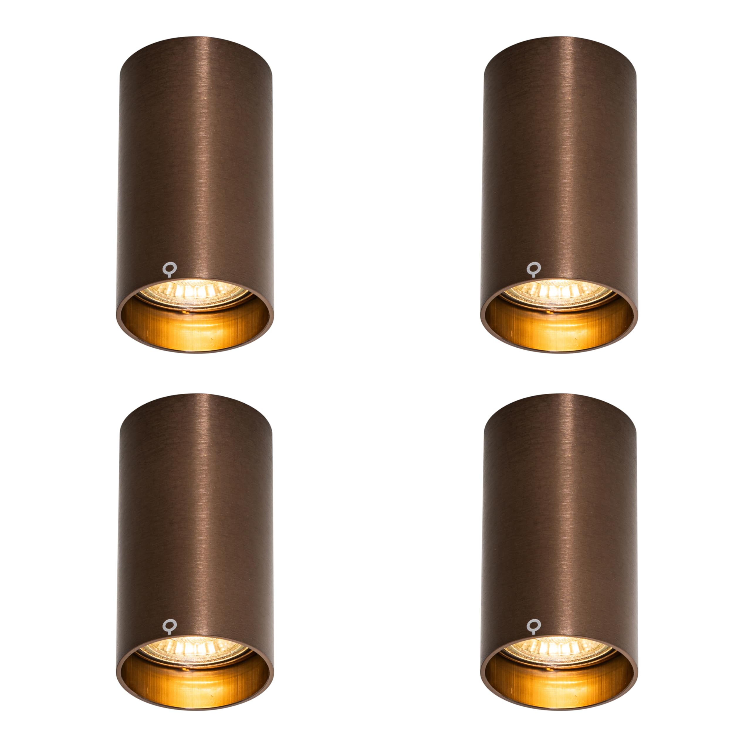 Qazqa foco 1 luz bronce 5.6 cm 105903
