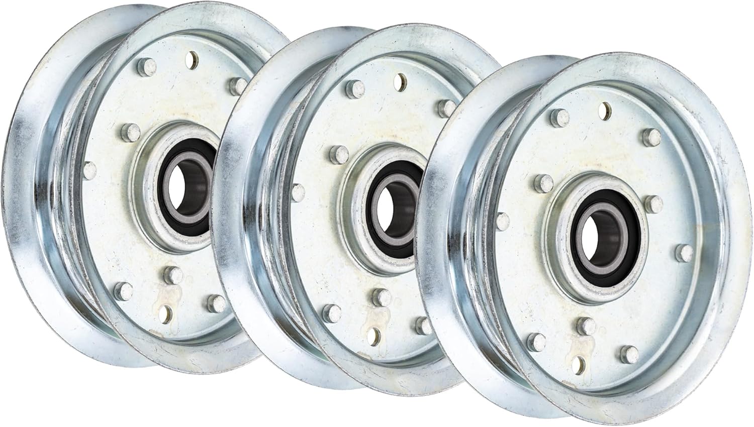 8TEN Idler Pulley for Ariens Gravely 07300039 Zoom XL ZTXL 2448 2548 2554 3 Pack