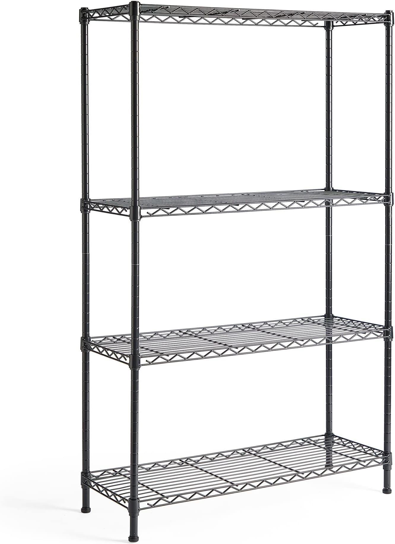 JINGWING Shelving Units Bathroom Shelf Metal Shelving Unit Free