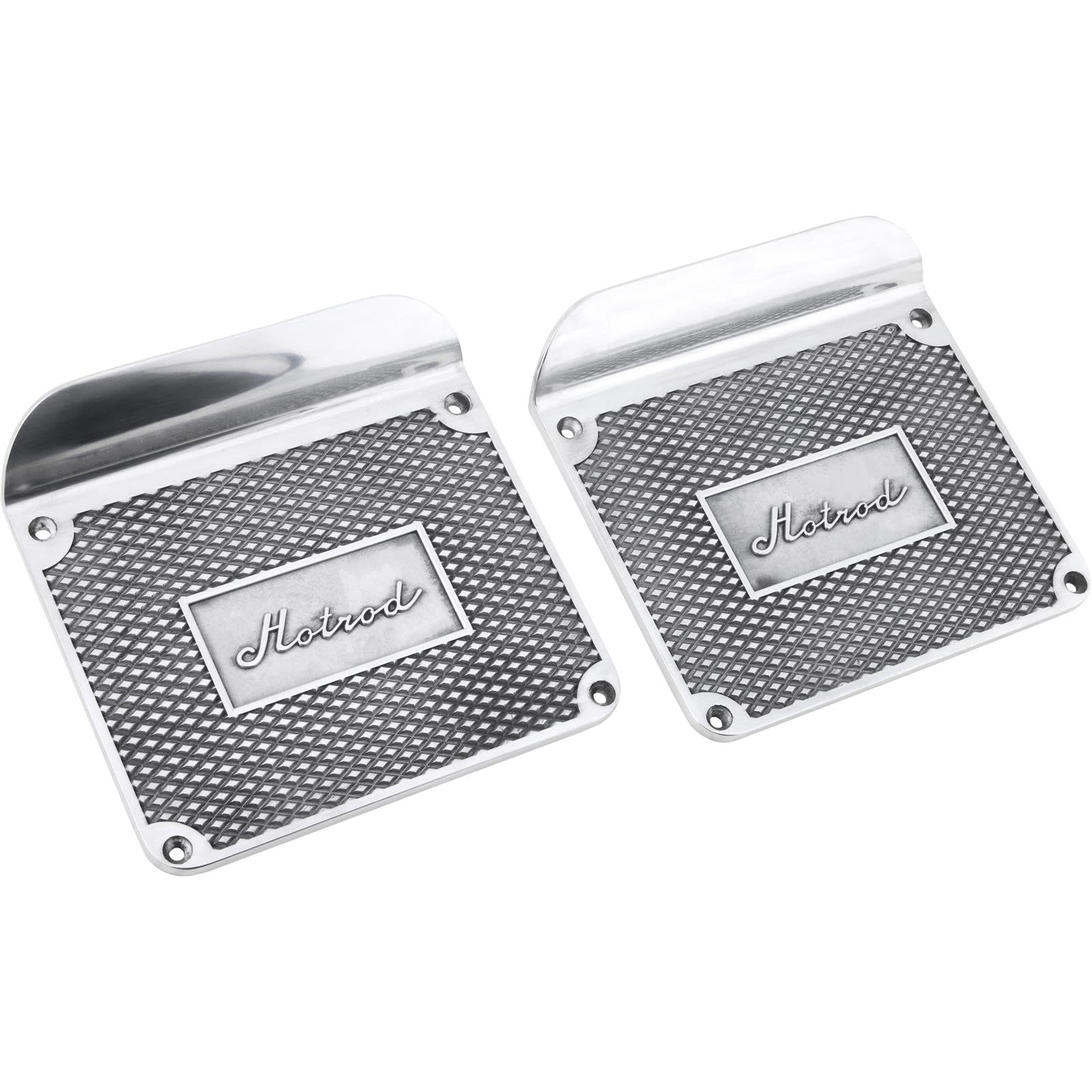 Amazon.com: Speedway Motors Polished Aluminum Hot Rod Step Plates